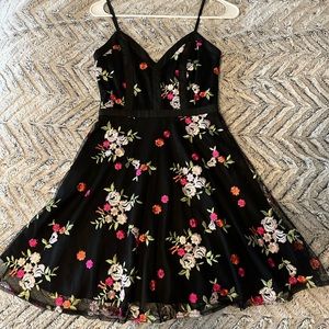 Homecoming floral dress!